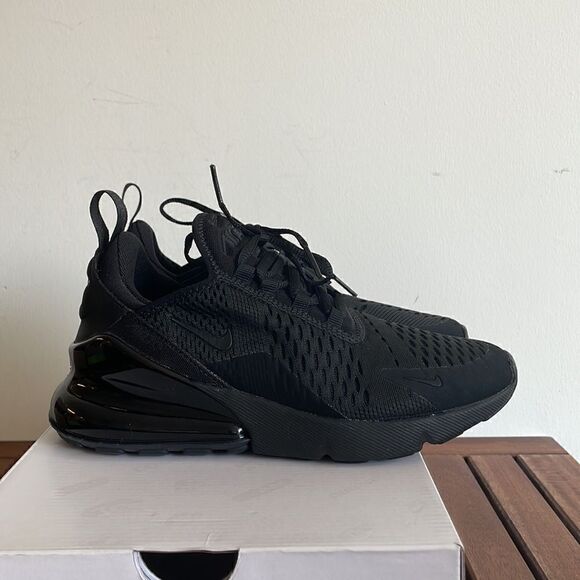 Nike Air Max 270 Black USA Women Size 6/UK 3.5/EU 36.5(AH6789-006) - Picture 8 of 12